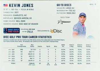 2023 Disc Golf Pro Tour #MPO11 Kevin Jones Back